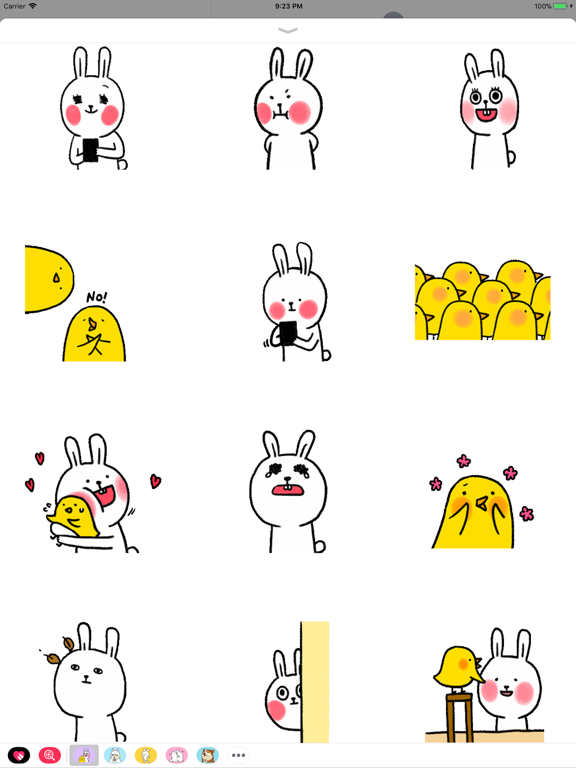 Screenshot #4 pour Rabbit and Chick Animated