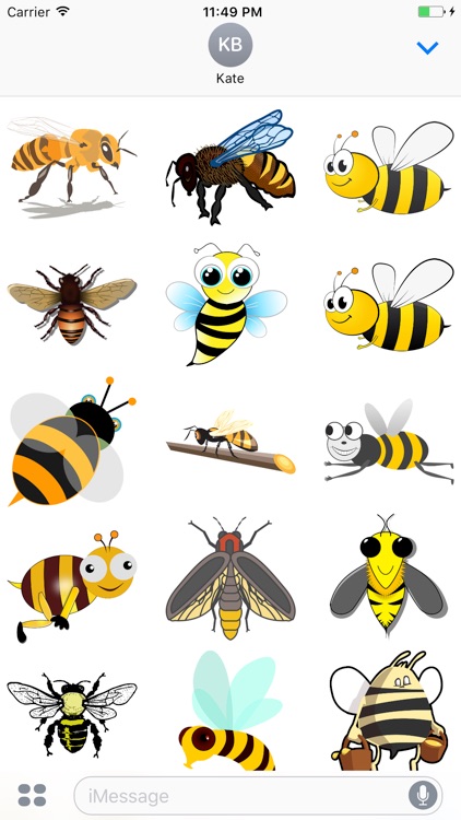 Honey Bee Stickers: Buzz Buzz!
