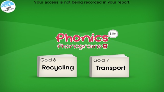 MELS Phonics Phonograms B Lite(圖2)-速報App