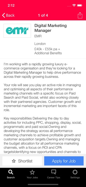 Econsultancy Jobs(圖4)-速報App