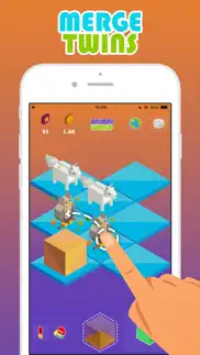 merge world: 3d idle game iphone screenshot 1