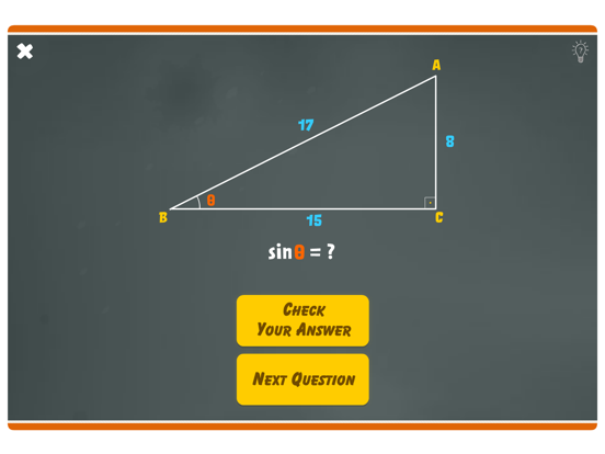 Screenshot #6 pour Trig Ratios - Sin, Cos, Tan
