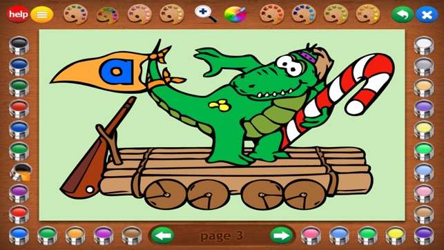 Coloring Book 5 Lite: Alphabet(圖2)-速報App