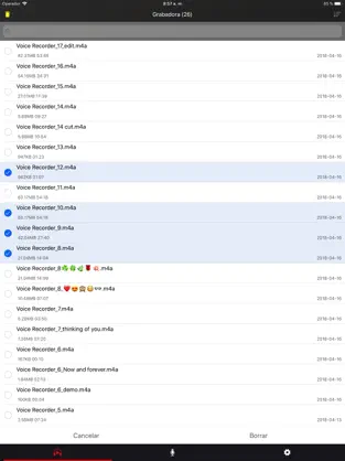 Screenshot 6 Grabadora de voz - Voz iphone
