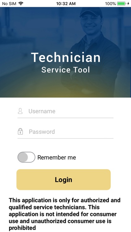 Technician Service Tool