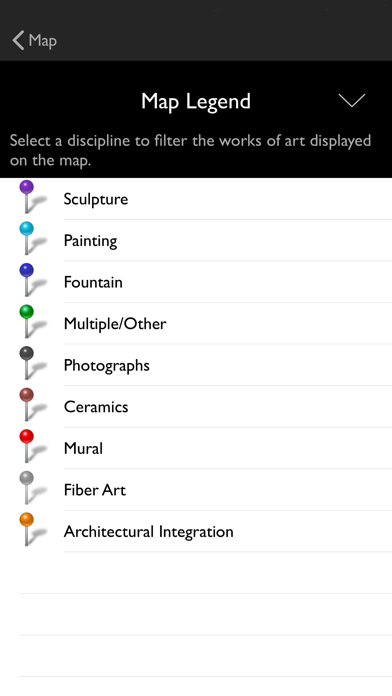 Public Art PDX iPhone screenshot 3 - Education app