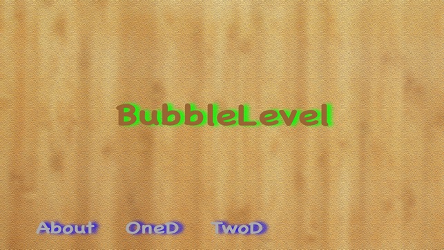 BubbleLeveler