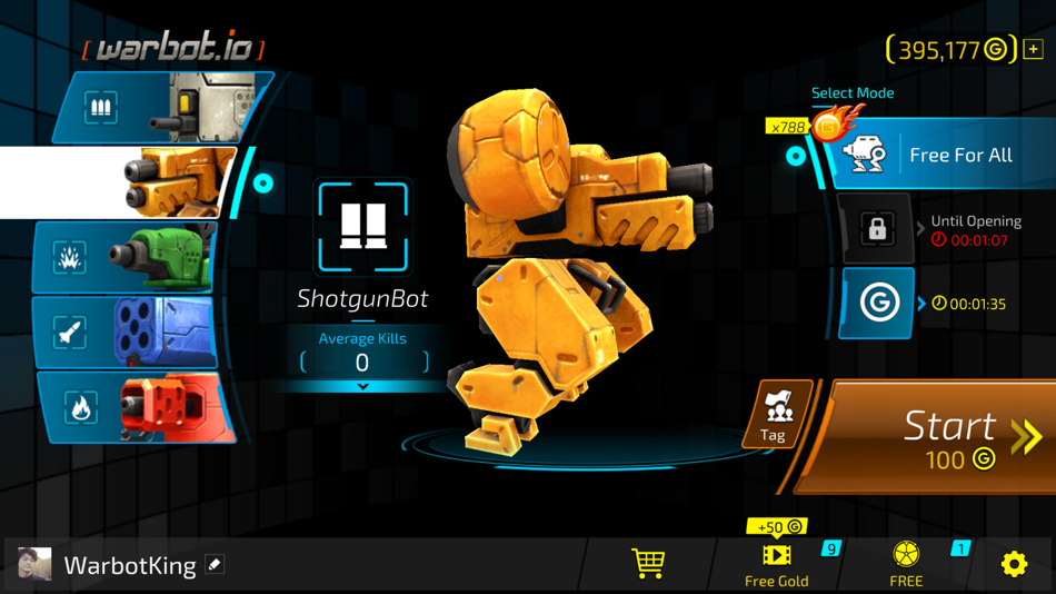 #4. warbot.io (iOS) 由: Wondersquad