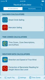 Nautical Calculator iphone bilder 3