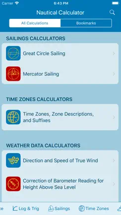 Nautical Calculator iPhone image 4
