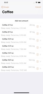 Caffeine App - Track Caffeine screenshot #5 for iPhone