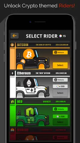 Game screenshot Crypto Rider - Bitcoin Racing hack