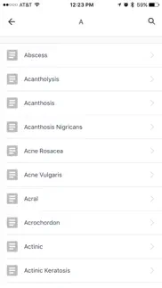 derm glossary iphone screenshot 3