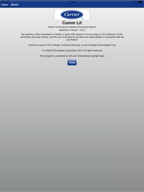 Screenshot #6 pour Carrier® Comm Lit