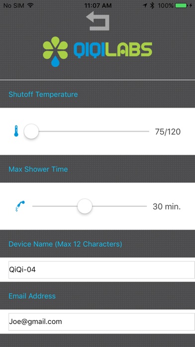 QiQi Smart Shower screenshot 2