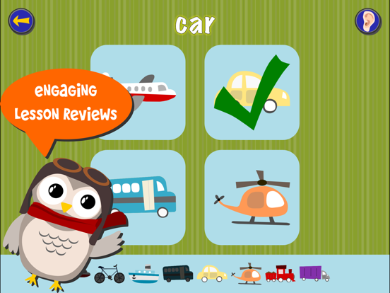 Gus on the Go: English iPad screenshot 1 - Education app