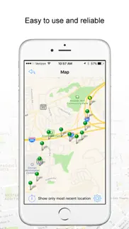 gps tracker real-time tracking iphone screenshot 4