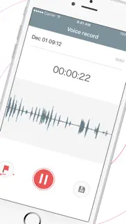 voice recorder - record audio iphone screenshot 2