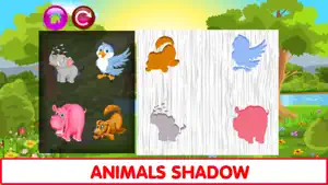 ABC Matching Shadow & Animals screenshot #2 for iPhone