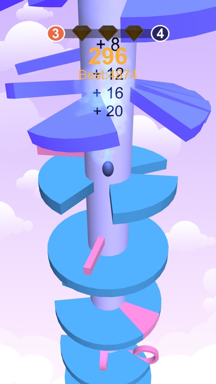 Hop Ball - Hop To Crush Slices screenshot-4
