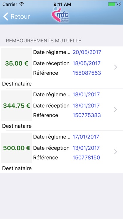 Mutuelle familiale de la Corse screenshot-3
