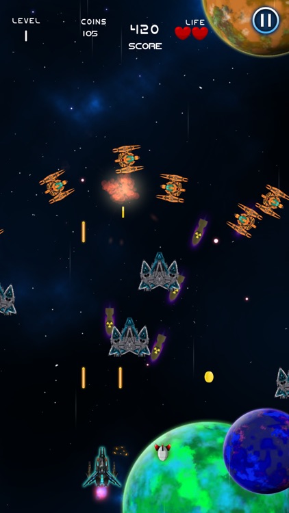 Space Shooter Insert Coin