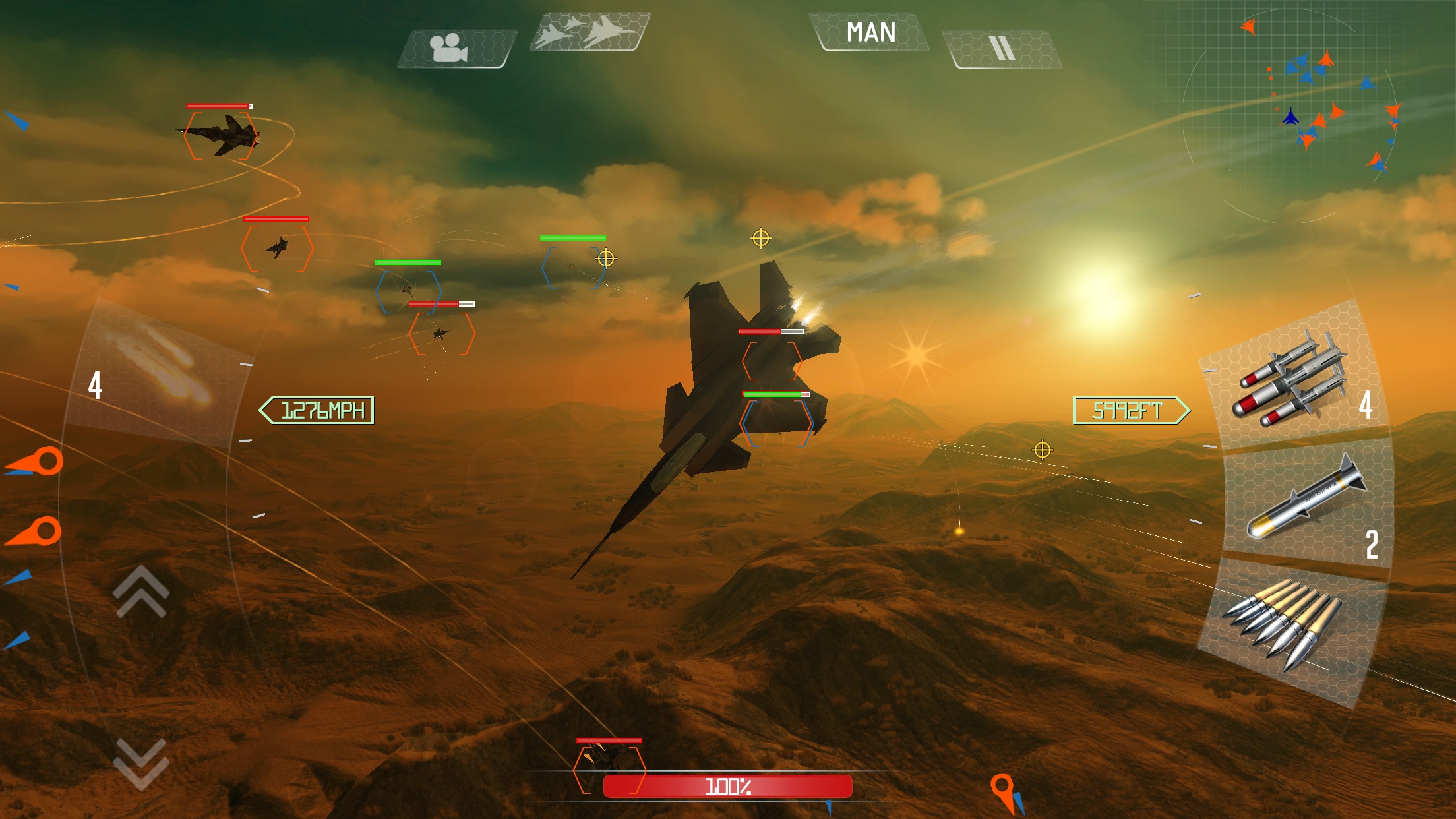 Screenshot do app Sky Gamblers Air Supremacy
