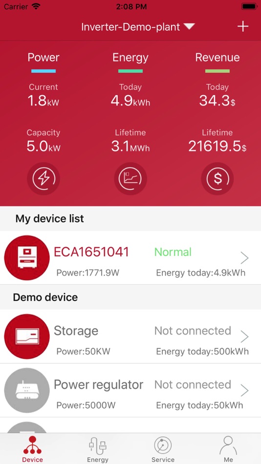 #2. CSI Phone (iOS) 由: Shenzhen Growatt New Energy Technology Co.,Ltd