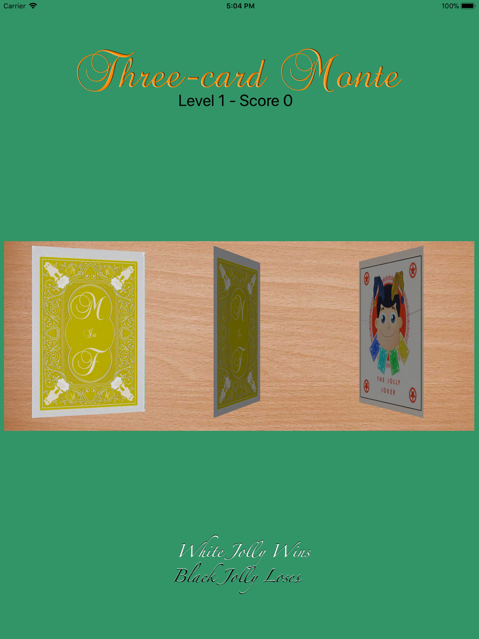 Three-Cards Monte