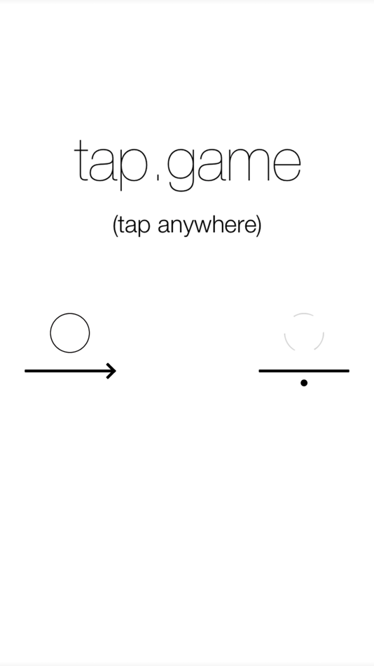 #5. tap.game (iOS) Podle: Kyle Gorlick