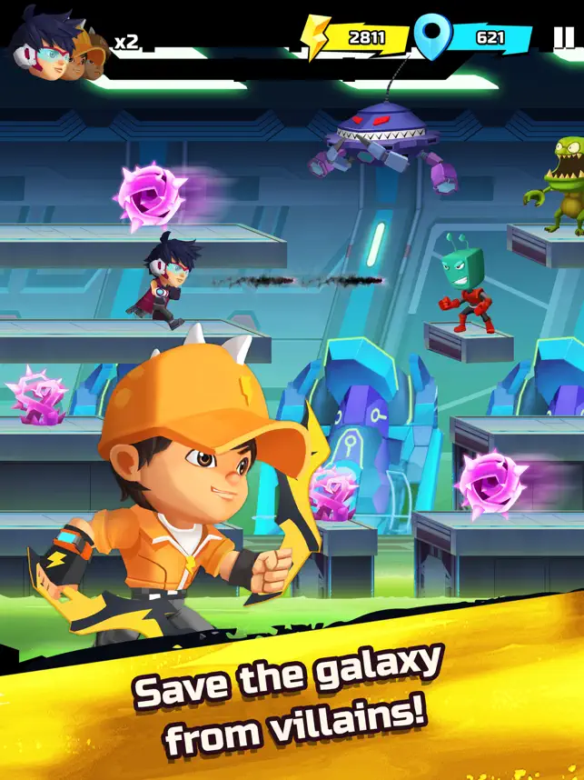 BoBoiBoy Galaxy Run, game for IOS