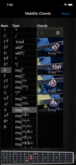 ‎MobiDic Guitar Chords Screenshot