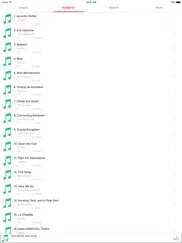good music player iPad Captures Décran 2