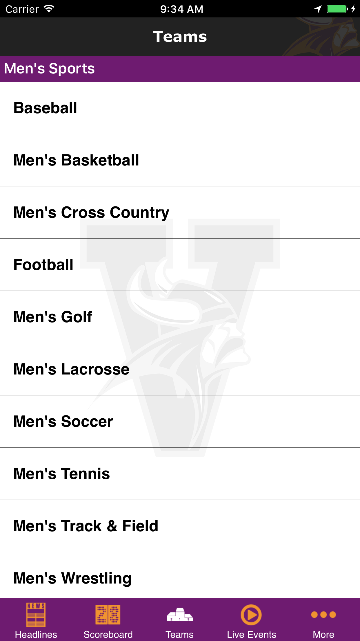 Missouri Valley Athletics screenshot 4
