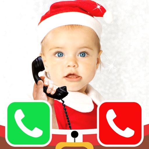 Call Baby Santa Claus Icon