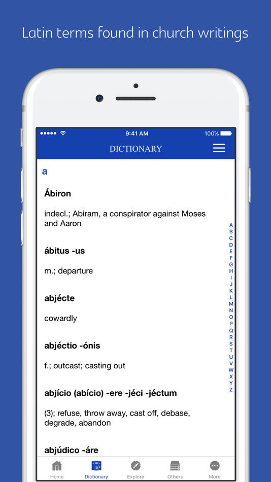 Theological Latin Dictionary - 1.0 - (iOS)