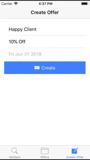 coupon generator iphone screenshot 1