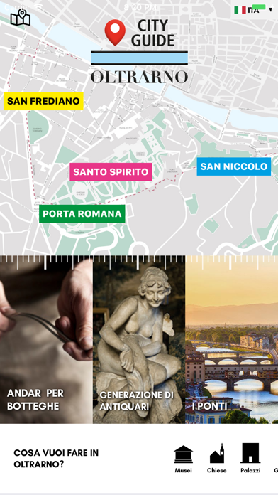Screenshot #1 pour Oltrarno App