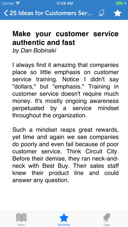 MBA Series: Customer Service