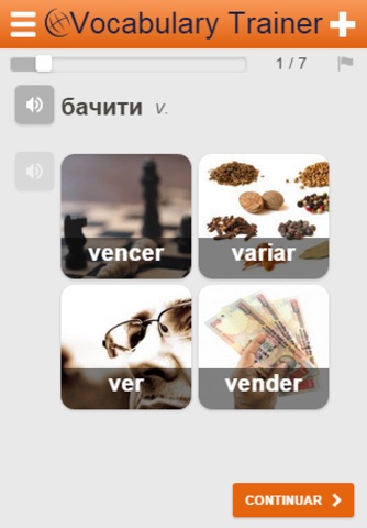 Learn Ukrainian Words screenshot 3