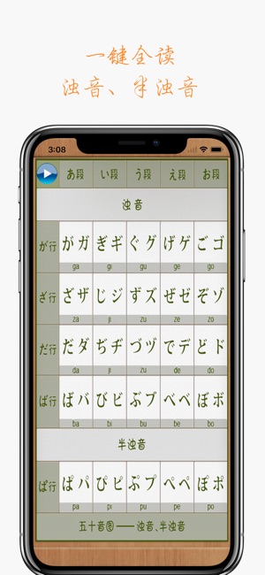 日語五十音-考級必備秘籍(圖3)-速報App