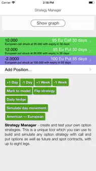 Strategy - option risk iphone bilder 0