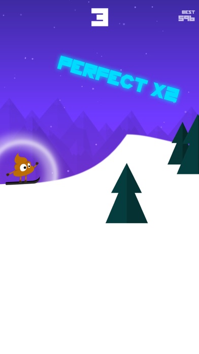 Backflip mountain music game screenshot 2