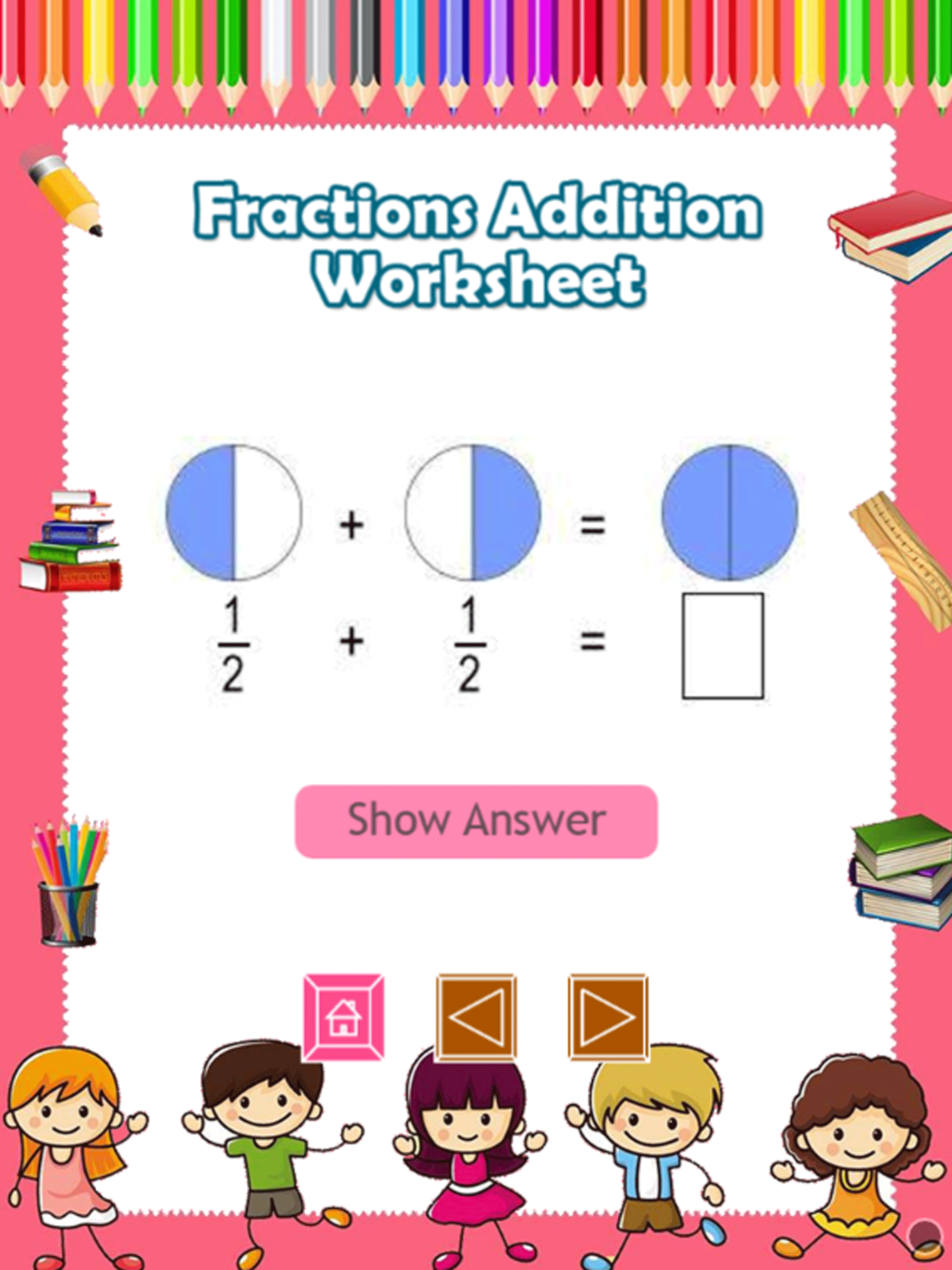 Math in Fractions Games Online