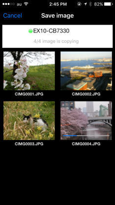 EXILIM Remote screenshot 2