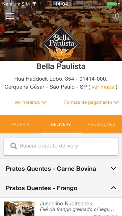 Padaria Bella Paulista screenshot 2