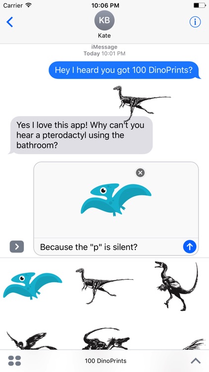 100 DinoPrints