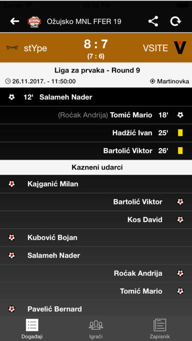 Screenshot #2 pour Leagues & Tournaments