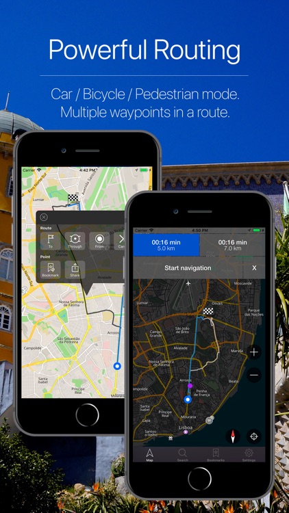 Portugal Offline Navigation