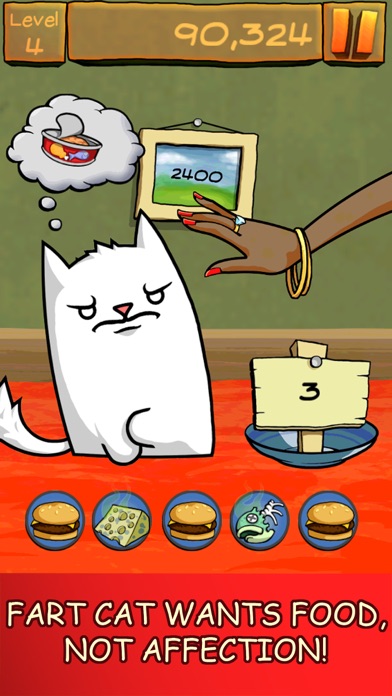 Fart Cat! iPhone screenshot 2 - Games app